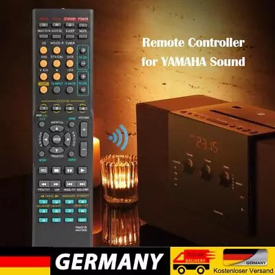 Kaufen Black Plastic Smart Remote Control Controller For Yamaha RAV315 RX-V363 RX-V463 • 7.01€