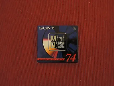 Kaufen SONY MDW 74 A  Minidisc Minidisk • 9.99€