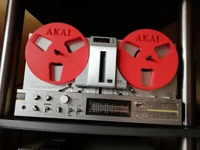 Kaufen 18 Cm Spulen 2 Stück Für  Akai Gx 77, 210 215 Tonband Bandmaschine Akai Logo Rot • 29.95€