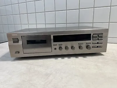 Kaufen Yamaha KX-393 Tapedeck Stereo Cassette Deck HX Pro Bias Play Trim • 119€