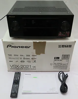 Kaufen Pioneer VSX-2021-K 7.2-Kanal AV-Receiver Mit HDMI, Airplay Mit Fernbedienung • 425€