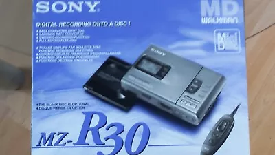 Kaufen SONY MZ-R30 - MD Walkman - Mobiler Recorder - Aus Ende 90er - Unbenutzt In OVP • 180€