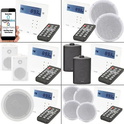Kaufen Wandmontage Micro Bluetooth Verstärker & Lautsprecher Kits – Stereo Hifi Musik Player • 111.03€