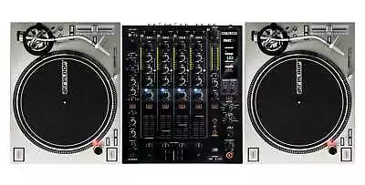 Kaufen 4+1-Kanal DJ Set Mit Reloop RMX-60 Digital & 2 X RP-7000 MK2 Silver Turntables • 1,890€