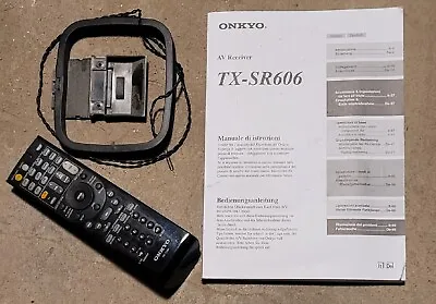 Kaufen Onkyo TX-SR 606 Verstärker Schwarz • 110€
