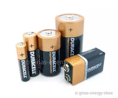 Kaufen DURACELL Alkaline-Batterien OEM Mignon,Micro,Baby,Mono,Lady,9V-Block • 5.69€