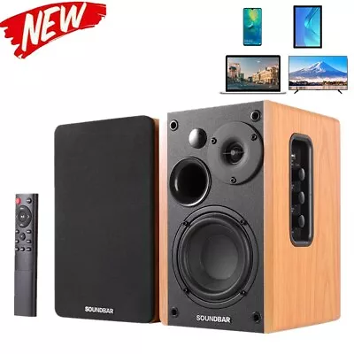 Kaufen Regallautsprecher PC Lautsprecher Stereo Bass Speaker Musik Kino Für Computer • 99.99€