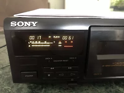 Kaufen Sony Stereo Cassette Deck TCWE 405 • 55€