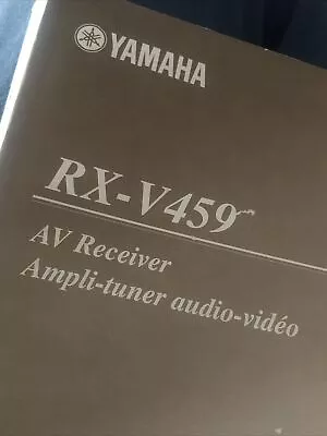 Kaufen Manuale Di Istruzioni Yamaha RX - V459 AV Reveiver Ampli Audio - Video • 16.90€