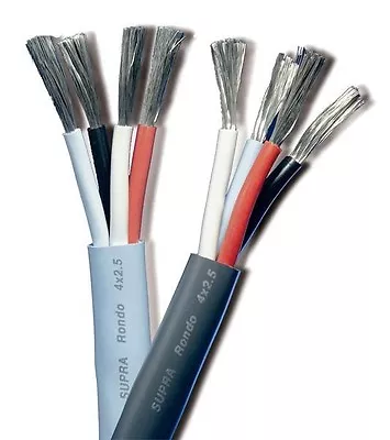 Kaufen Supra Cables Rondo Lautsprecherkabel 4 X 2,5mm², -  Meterware Eis Blau • 13.90€