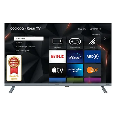 Kaufen Coocaa 43R5G 4K-Fernseher Mit Equalizer, EPG, Sleep-Timer & Kindersicherung • 295.95€