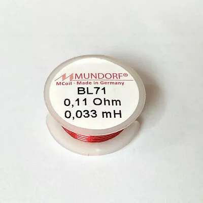 Kaufen Mundorf BL71-0,033 Luftspule 0,033 MH 0,71 Mm Draht 0,11 Ohm Backlack-Draht • 5.10€
