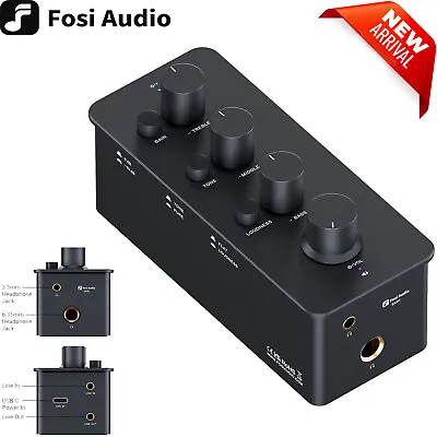 Kaufen Fosi Audio SK01 Kopfhörerverstärker Und Vorverstärker Heim Stereo Verstärker • 71.99€
