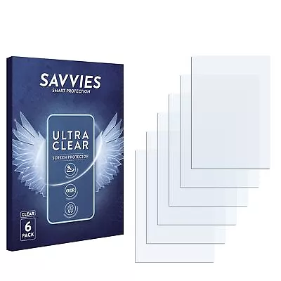 Kaufen Savvies 6x Folie Für Teac MP-540 Schutzfolie Displayschutz Display Schutz Klar • 3.99€