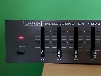 Kaufen METZ MecaSound EX 4973 Graphic EQUALIZER Fx AUTO Stereo HiFi BASS Box VERSTÄRKER • 389€