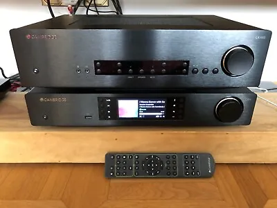 Kaufen Cambridge Audio CXA80 Verstärker Und CXN V1 Streamer, Farbe: Schwarz • 1,899€