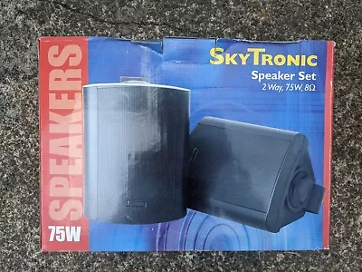 Kaufen Skytronic 2-Wege-Lautsprecher (Paar) 75w 8ohm Brandneu Im Karton • 68.33€