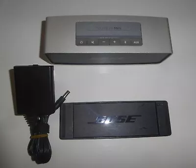Kaufen Bose SoundLink Mini I / 1 Tragbares Lautsprechersystem - Silber-Vollfunktionsf. • 89.99€