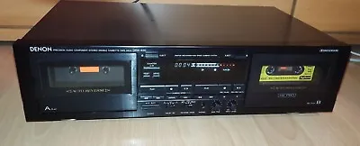Kaufen Denon DRW-830 Doppel Kassettendeck Auto Reverse Made In Japan Tape Cassette Top! • 109€
