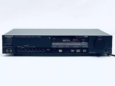 Kaufen Kenwood KT-1100SD FM Stereo Tuner Quartz Synthesizer (#1226) • 69€