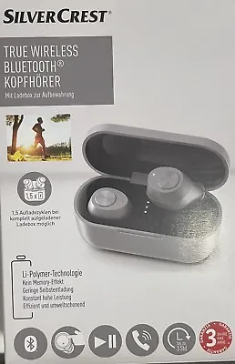 Kaufen SILVERCREST® In Ear Kopfhörer Bluetooth® True Wireless Mit Ladebox Neu Ovp • 29.90€