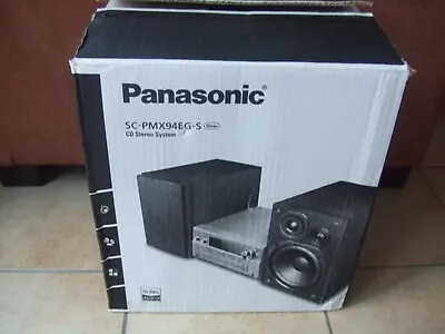 Kaufen HiFi Stereoanlage CD-Player Panasonic SC-PMX94EG-S Silber • 29.99€