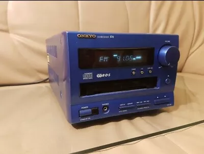 Kaufen Onkyo CD Receiver CR 185  Blau ! Amp Tuner Kompakt Anlage • 49€