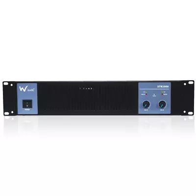 Kaufen W-Audio Stereo Endstufe 1000 W 2 X 500w RMS DJ HiFi Amp DC Schutz Brandneu In Verpackung • 188.96€