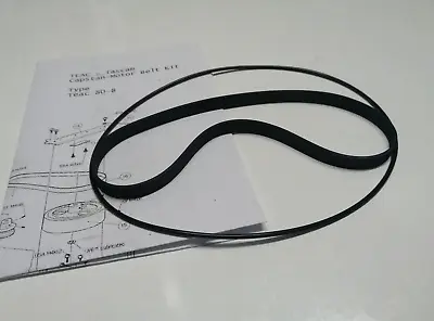 Kaufen Riemen-Set Für TEAC TASCAM 80-8 8 Track Reel Tape Recorder Reproducer Belts-Kit • 16.85€