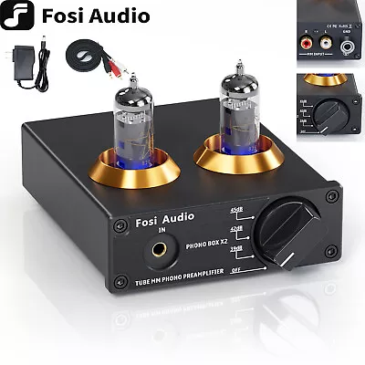 Kaufen Fosi Audio Box X2 Phono HiFi Vorverstärker Phonograph Vorverstärker Mini Stereo • 49.99€