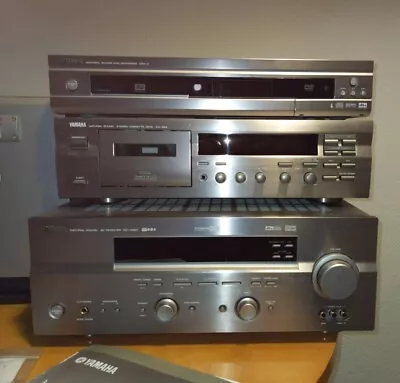 Kaufen Yamaha Soundanlage Mit DVD Player Und Kasseten Deck • 350€