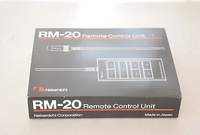 Kaufen Nakamichi Dragon Kassettendeck RM-20 Fernbedienung Remote Control In OVP • 25.50€