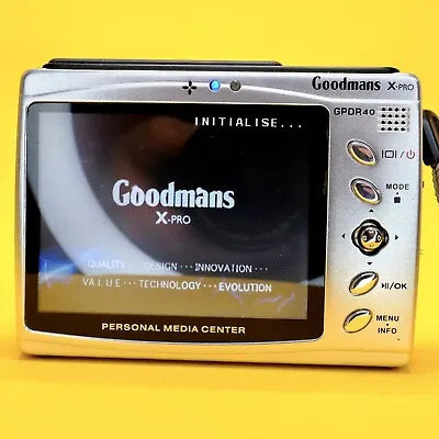 Kaufen Ein Tragbarer Retro-Mediaplayer Von Goodmans The GPDR40 Funktioniert! Sammlerstück Y2K • 175.37€