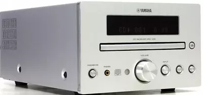 Kaufen YAMAHA PianoCraft MCR CRX-330 Silber CD Receiver USB IPOD FM RDS FB • 40€