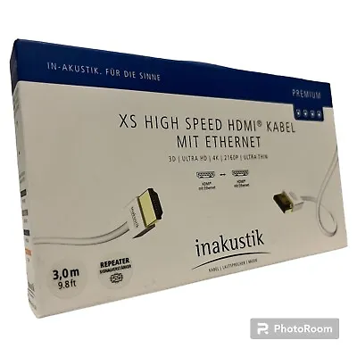 Kaufen Inakustik PREMIUM XS High Speed HDMI Kabel Mit Ethernet • 7.49€