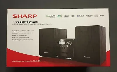 Kaufen [NEU] Sharp XL-B515D Stereoanlage - Micro Sound Component System - Schwarz  • 129€