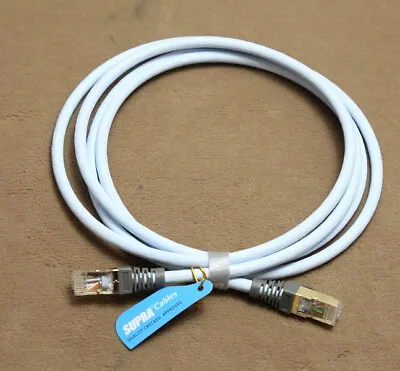 Kaufen Supra Cables High-End CAT 8+ Patch Netzwerk LAN Kabel 3,0m Werkskonfektion • 77.99€