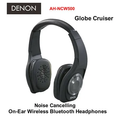 Kaufen Denon Noise Cancelling Wireless Bluetooth Headphones+Mic-GLOBE CRUISER AH-NCW500 • 161.72€