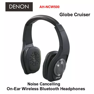 Kaufen Denon Noise Cancelling Wireless Bluetooth Headphones+Mic-GLOBE CRUISER AH-NCW500 • 145.38€