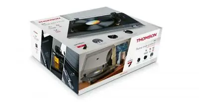 Kaufen Thomson Plattenspieler TT700 Premium AT91-Phono-Tonabnehmer Schwarz TH386080 • 199.99€