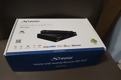 Kaufen STRONG SRT 2401 Ultra HD Hybrid IP Box :4K, UHD, Android 7.1, IPTV, Triple Tuner • 29.90€