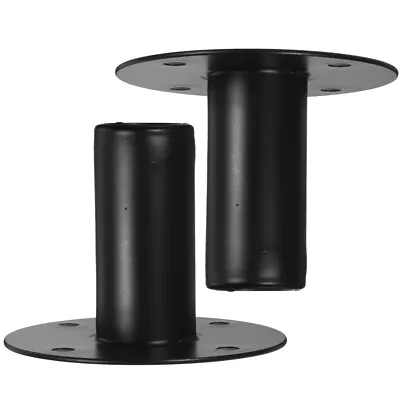 Kaufen 2x Lautsprecherständer Boden Aluminium Für Surround Und Regal-Lautsprecher • 20.99€