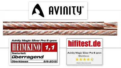 Kaufen Avinity MAGIC SILVER PRO High-End Lautsprecherkabel 6 Mm²  4 Mm² IL Versilbert • 14.55€