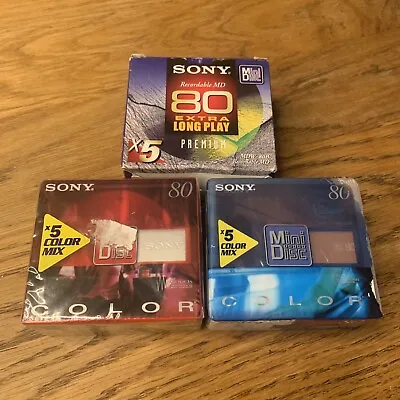 Kaufen Sony Mini Disc Color/extra Long Play 15 Stück  • 29.50€