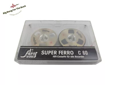 Kaufen Leerkassette Super Ferro C 60 Hi-Fi Spulen-Cassette Silver Sound   2 X 30 Min. • 29.99€