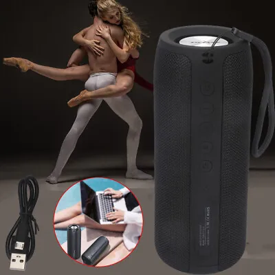 Kaufen Tragbar Lautsprecher Wireless Bluetooth Lautsprecher Stereo Subwoofer Musicbox • 16.92€