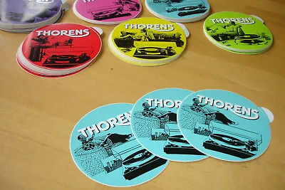 Kaufen 1 Sticker - Aufkleber THORENS Plattenspieler 70er 80er Jahre Unbenutzt OIS  BLAU • 2.90€