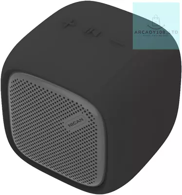 Kaufen Mini Bluetooth Lautsprecher Mit Bass, Wiederaufladbar, Tragbar Für Reisen - Schwarz • 19.26€