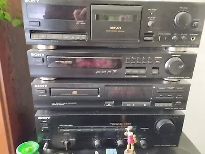 Kaufen Heim-Audio & HiFi - Sony Vintage Stereo-Anlage - Tape, CD, Tuner & Verstärker  • 50€