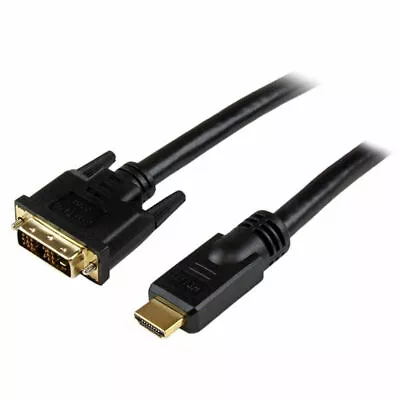 Kaufen HDMI-zu-DVI-Adapter Startech HDDVIMM10M           Schwarz 10 M • 90.20€